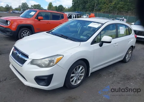 2013 Subaru Impreza 2.0I Premium from USA, damaged, VIN JF1GPAC68D2900340